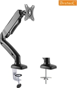 BrateckLDT13-C012InteractiveCounterbalanceLCDVESADeskMountfor1monitor,13"-27",+90°~-45°tilt;+90°~-90°swivel;360°rotate,VESA:75x75,100x100,ArmExtend:450mm,Clampthickness:10-85mm,Maxloadcapacity6.5Kg