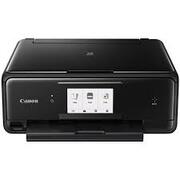 MFDCanonPixmaTS8040BlackWireless,Print,Copy,Scan,CloudLinkPrintResolutionUpto96001x2400dpiPrintTechnology6IndividualInkTanks(PGBK,BK,C,M,Y,GY)ChromaLife100inksMonoPrintSpeedApprox.15.0