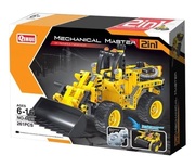 КонструкторQiHui2in1,ConstructionBulldozer&Tank,261pcs,6803