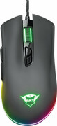 TrustGamingGXT900QudosRGBMouse,100-15000dpi,7Programmablebutton,Advancedsoftwareforprogrammingbuttonsandlighteffects,FullRGBLEDlightingwithrainbowwaveeffect,1,8mUSB,Black