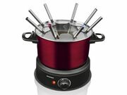 FondueSetSilverCrestSFE1500C2(Red)
