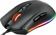 TrustGamingGXT900QudosRGBMouse,100-15000dpi,7Programmablebutton,Advancedsoftwareforprogrammingbuttonsandlighteffects,FullRGBLEDlightingwithrainbowwaveeffect,1,8mUSB,Black