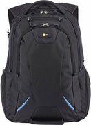 "16""/15""NBbackpack-CaseLogicBEBP115KBlackLaptop+TabletBackpackFullelectronicscapacitywithdedicatedcompartmentsthatfitbotha15.6""laptopandaniPad®ortabletSpaciousmiddlecompartmentstoresfolders,books,headphonesorextra