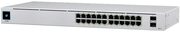 UbiquitiUnFiSwitch24(USW-24-POE),24-Port802.3atPoEGigabitSwitchwithSFP,2-portsSFP,POE+IEEE802.3at/af,PoEOutput95W,1.3"Touchscreendisplay,Non-BlockingThroughput:26Gbps,SwitchingCapacity:52Gbps,Rackmountable