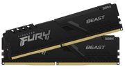 64GB(Kitof2*32GB)DDR4-3000KingstonFURY®BeastDDR4,PC24000,CL16,1.35V,Auto-overclocking,AsymmetricBLACKlow-profileheatspreader,IntelXMPReady(ExtremeMemoryProfiles)