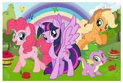 Trefl17323Puzzle60RainbowFriendshipMlp