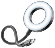 CellularlineLEDUSBLamp,Ring,Black