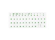 Наклейки13x13.5mmсзащитнымпокрытием(RU/RO)(прозрачныезеленые)