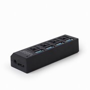 GembirdUSB3.0HubUHB-U3P4-22,4ports,4LEDsUSB3.0,Black