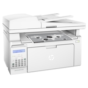 HPLaserJetProMFPM130fnPrint/Copy/Scan/Faxupto23ppm,256MB,35-sheetsADF,2-lineLCDDisplay,600dpi,upto8000pages,HPePrint,Hi-SpeedUSB2.0,FastEthernet10/100Base-TX,CF217A(~1600pages5%),White