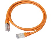 FTPPatchCord2m,Orange,PP22-2M/O,Cat.5E,Gembird,moldedstrainrelief50u"plugs