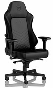 GamingChairNobleHeroNBL-HRO-RL-BLABlackLeather,Usermaxloadupto150kg/height165-190cm