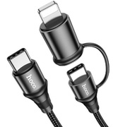 HOCOX502-in-1ExquisitoPDchargingdatacableBlack