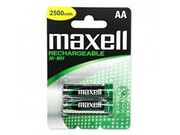 MAXELLRechargeableBatteryNI-MHR06/AA2500mAh,2pcs,Blisterpack