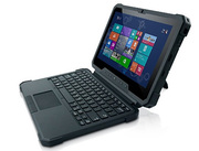 11.6"DELLLatitude12RuggedTabletBlack(7202)+Keyboard,IntelCoreM-5Y711.20-2.90GHz/8GBDDR3/256GBSSD/IntelHD5300/WiFi-ac/Bluetooth/Webcam/Fingerprint/11.6"HDOutdoor-ReadableTouchscreenLEDwithGorillaGlass(1366x768)/Windows10Pro64-bi