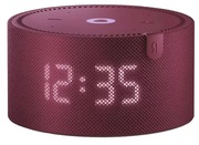 YandexStationMiniRedYNDX-00020R,withclock,10W,Bluetooth,WI-Fi,Aux