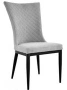 ScaunC-64~StofaDarkGrey+BlackLegMA-1030"