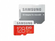 128GBMicroSD(Class10)UHS-I(U3)+SDadapter,SamsungEVOPlus"MB-MC128GA"(R/W:100/90MB/s)