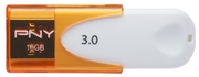 16GBUSB3.0PNYAttache43.0Orange/White,SlidingDesign(Read80MByte/s,Write20MByte/s)