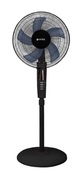 FanVitekVT-1928,Напольный,55W,5лопастей40см,3скорости,Пульт,LEDдисплей,черный
