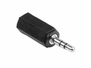 Hama43376AudioAdapter,3.5mmjackplug,stereo-2.5mmjacksocket,stereo