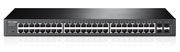 "48-portGigabitSmartSwitchTP-LINK""T1600G-52TS"",4SFPGigabyteSlotsGigabitEthernetconnectionsonallportsprovidefullspeedofdatatransferringL2+Feature——StaticRouting,helpsrouteinternaltrafficformoreefficientuseofnetworkres