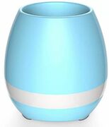 HelmetSpeakerMusicFlowerpot,Blue