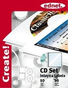 E45015EDNETCDInlay/LabelSet10CD's