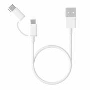 XiaomiMiCableMicroUSBtoType-C2in1USB100cm