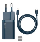 BaseusSuperSiQuickChargerType-CPD3.020W(WithBaseusCableType-CtoLightning1m),Blue