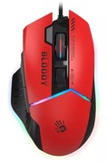 GamingMouseBloodyW95Max,100-12000dpi,10buttons,35G,250IPS,ExtraFireWheel,RGB,USB,Red