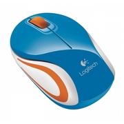 МышьLogitechWirelessMiniMouseM187Blue-OrangeUSB