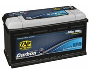 АккумуляторZAP100AhCARBONEFBJapanCars+лев