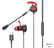 RemaxHeadphoneType-cRM-755Gaming,Black-Red