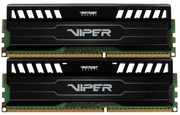 16GB(Kitof2*8GB)DDR3-1600VIPER3(byPatriot)BlackMambaEdition,PC12800,CL19,1.5V,XMP1.3Support,AnodizedAluminumHeatSpreader,Black