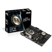 ASUSZ97-KIntelZ97,LGA1150,DualDDR33200MHz,PCI-E3.0/2.0x16,HDMI/DVI/RGB,AMDQuad-GPUCrossFireX,SATARAID,USB3.0&SATA6Gb/s,SB8-ch.,GigabitLAN