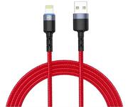 CableUSB-Lightning,cuLED,3A,1.2m,TellurRedTLL155354