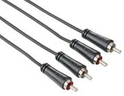 Hama122271AudioCable,2RCAplugs-2RCAplugs,0.75m