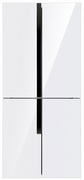 ХолодильникSide-by-SideMaunfeldMFF182NFWWHITEGLASS