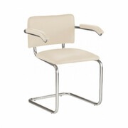 ОфисныйстулNowyStylSYLWIAArmchrome,V18,бежевый