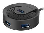USB3.0Hub4-portA4techHUB-30,Cable100cm,MicroUSBPowerInputPort,USB