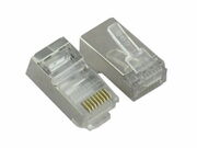 RJ45ShieldedModularPlug,Cat.6,LongType,30u"Goldplated,100pcs/bag