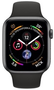 AppleWatch444mmSpaceGrayAluminumCasewithBlackSportBand,MU6D2GPS,Gray