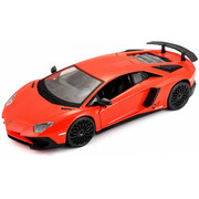 RastarLamborghiniAventadorSVJ1:24Red