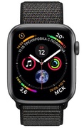 AppleWatch444mmSpaceGrayAluminumCasewithBlackSportLoop,MU6E2GPS,Gray