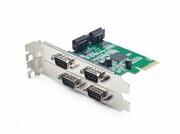 GembirdSPC-2PCI-Expressadd-oncard,RS-232x4,Low-profilebrackets