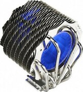 ThermaltakeCL-P0466SpinQ,6Heatpipe/CopperBase&AluminumFin(50Fin)/AirFlow:37,7cfm/1000-1600RPM/19dBA/BlueLed