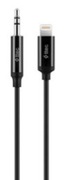 ttecCableAUX3.5mmtoLightning(1m),Black
