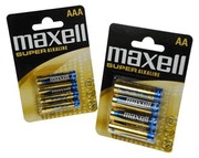MAXELLSuperAlcalineBatteryLR6/AA,4pcs,Blisterpack