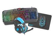 FuryComboThunderstreakKeyboard+Mouse+MousePad+HeadsetUSLayout